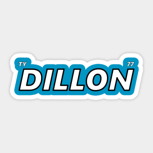 TY DILLON 2023 Sticker